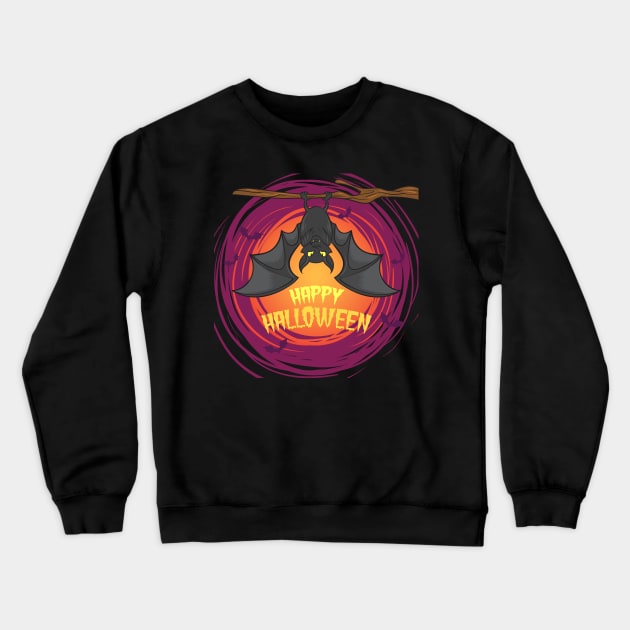 happy halloween day Crewneck Sweatshirt by mkstore2020